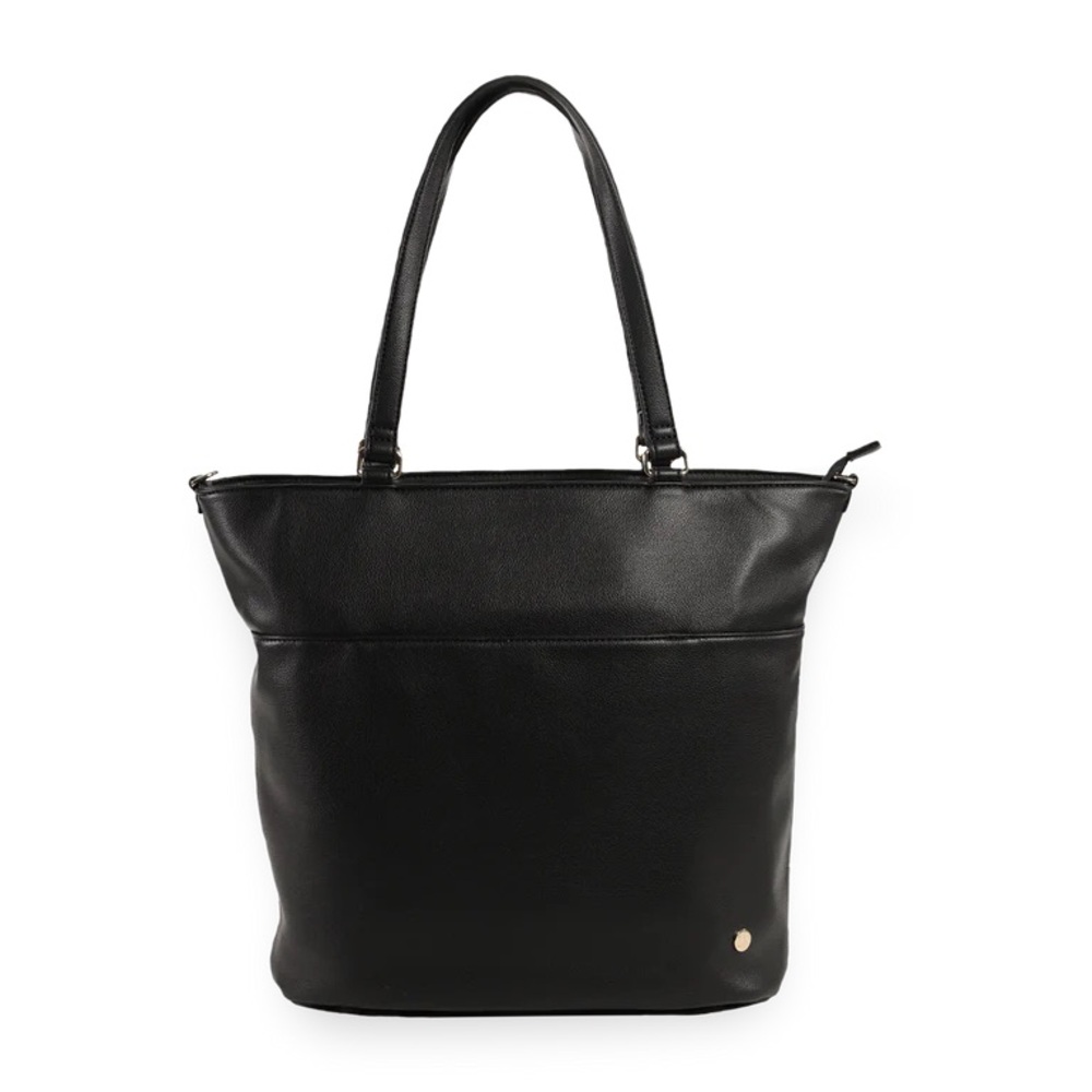 Little Unicorn CityWalk Tote Diaper Bag (Black with Gold Hardware) NWOT